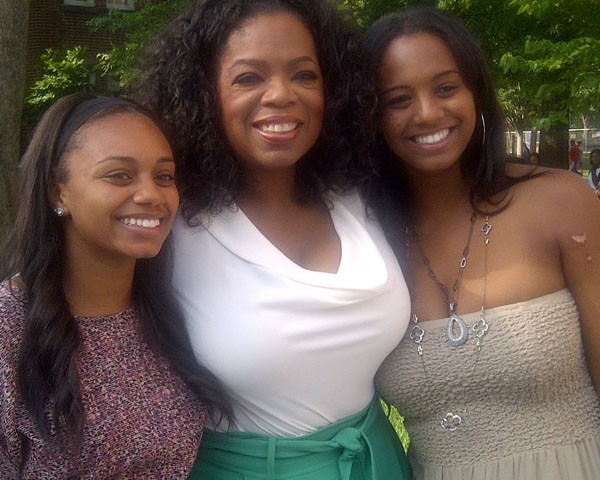 Ally, Oprah & Ashley at Spelman