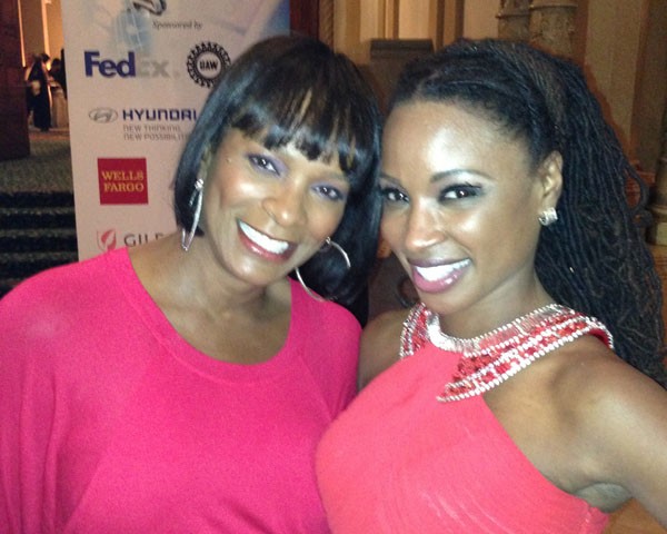 Vanessa & Shanola at event