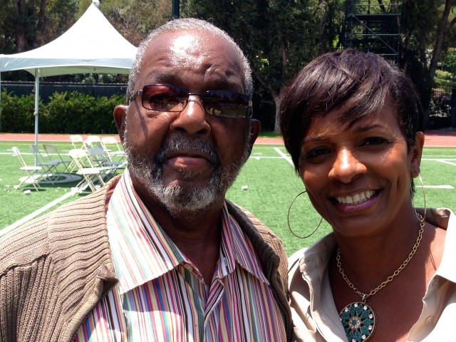 Vanessa with Stepfather Clarence Hines