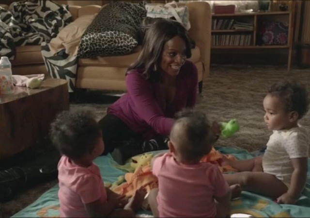 Vanessa “Shameless”  with babies